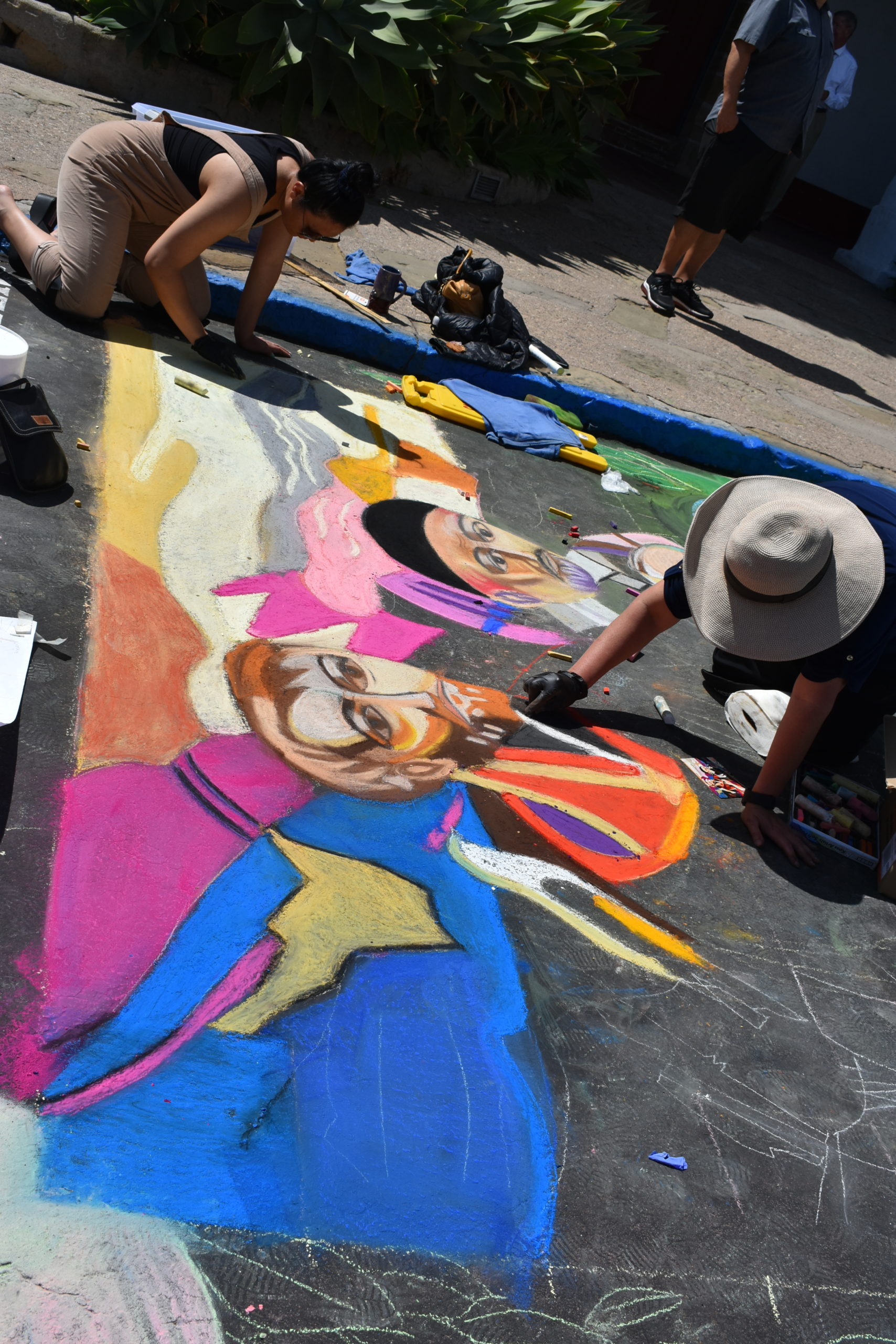 St. Vincent's in Colors: I Madonnari Italian Street Painting Festival ...